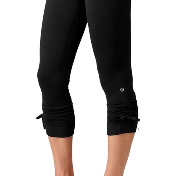 Lululemon Crop Cinched Leggings 